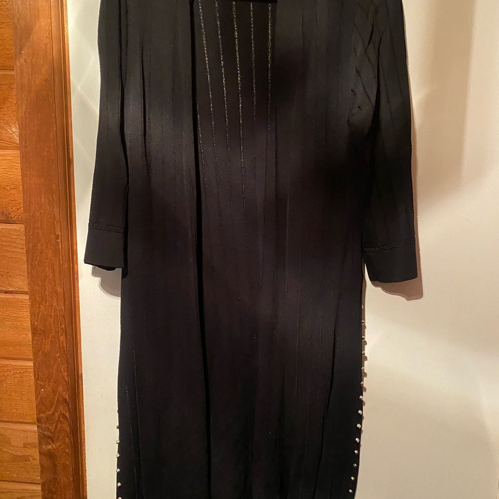 Joseph Ribkoff Elegant Black Long Sleeve cardigan
